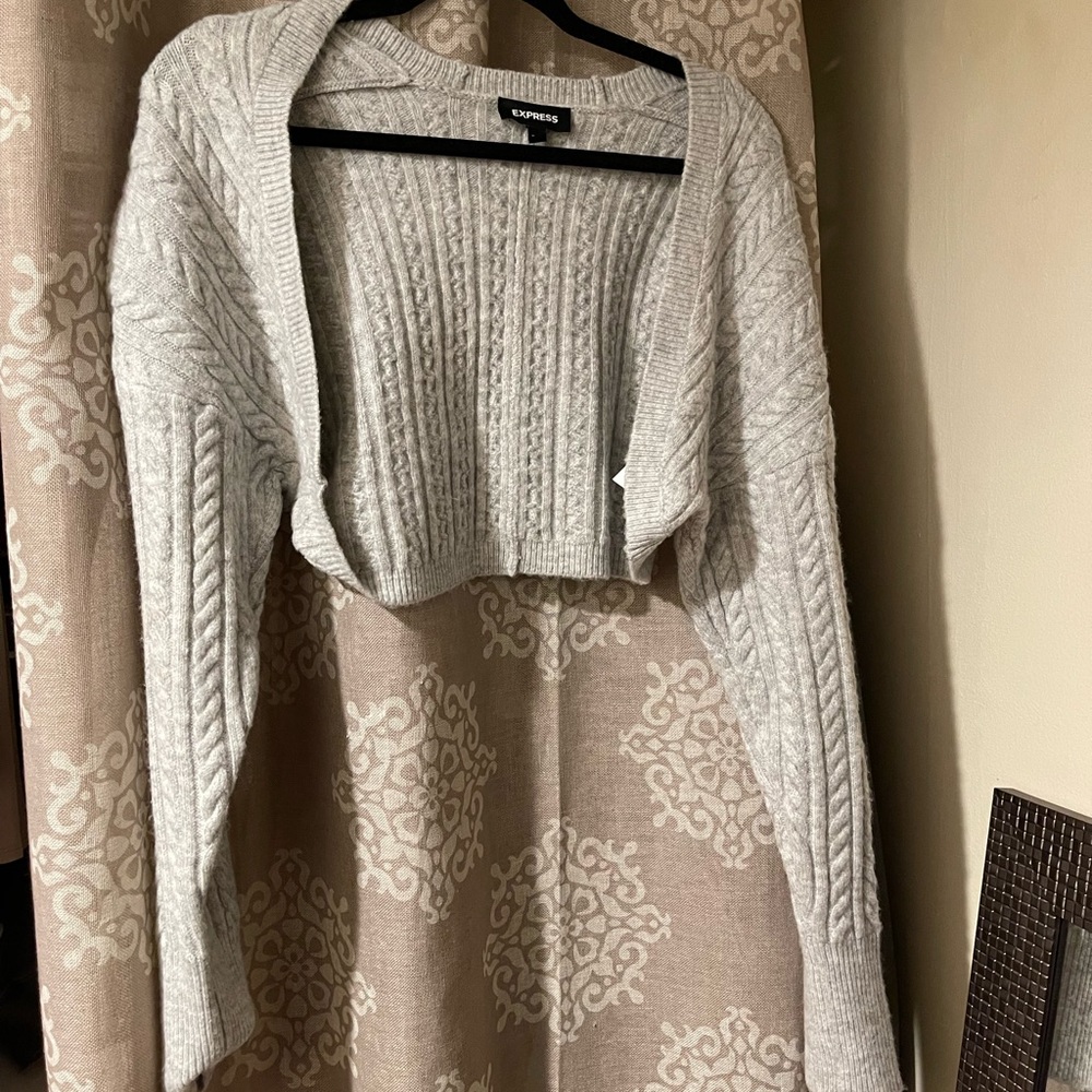 Cable Knit Sweater Shrug